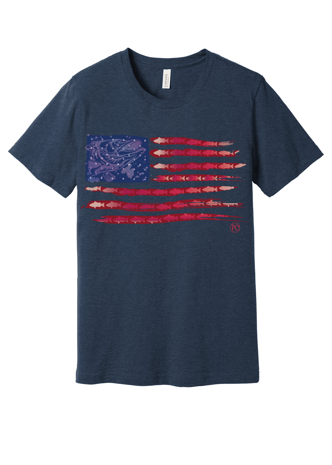 American Fish Flag T-Shirt