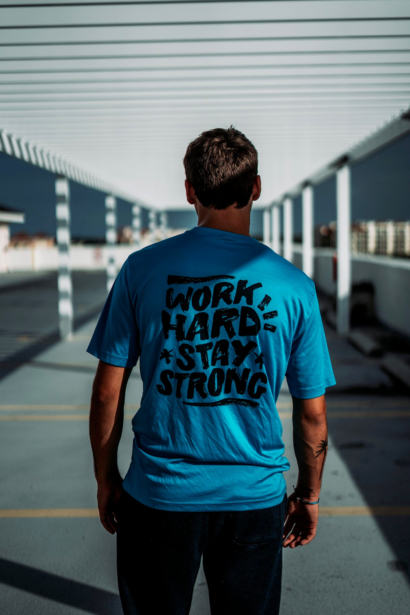Work Hard Stay Strong T-Shirt – Paul Cuffaro Brand