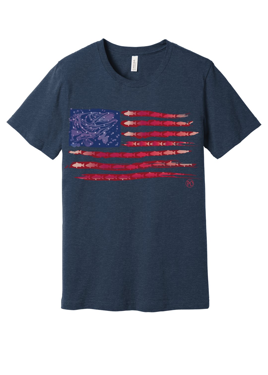 American Fish Flag T-Shirt